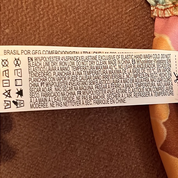 Final Price. NWT, Shiny Floral Track Shorts, L - Picture 6 of 12